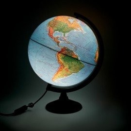 Глобус физический / политический Globen "Классик", 32 см, с подсветкой, К013200101