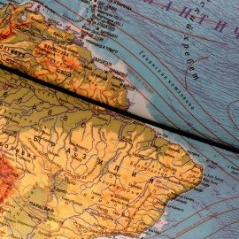 Глобус физический GLOBEN "Классик Евро", 25 см, с подсветкой, Ке012500189