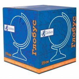 Глобус физический GLOBEN "Классик Евро", 25 см, с подсветкой, Ке012500189