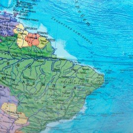 Глобус политический GLOBEN "Классик Евро", 25 см, с подсветкой, Ке012500190