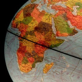 Глобус физический / политический GLOBEN "Классик Евро", 25 см, с подсветкой, Ке012500191