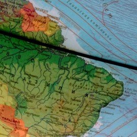 Глобус физический / политический GLOBEN "Классик Евро", 25 см, с подсветкой, Ке012500191