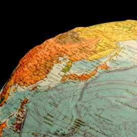 Глобус физический / политический GLOBEN "Классик Евро", 25 см, рельефный, с подсветкой, Ке022500195