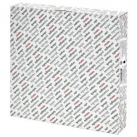 Часы настенные TROYKATIME (TROYKA) 77770732, круг, белые, черная рамка, 30,5х30,5х5 см