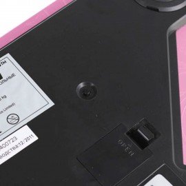 Весы напольные SCARLETT SC-217, электронные, вес до 180 кг, квадратные, стекло, розовые