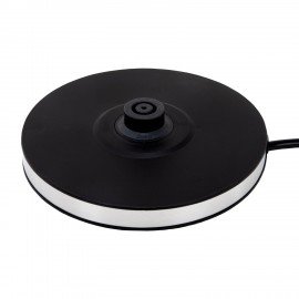 Чайник электрический SONNEN KT-1807, 1,8 л, 2200 Вт, термостойкое стекло, внутренняя подсветка синяя, нержавеющая сталь, 455140