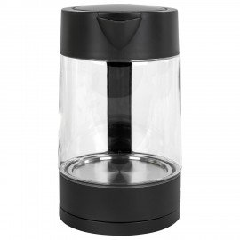 Чайник электрический BRASSON KT-727, 1,7 л, 2200 Вт, стекло, графит, подсветка, 455190