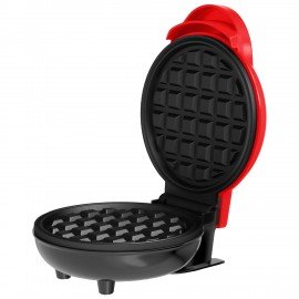 Электровафельница антипригарная для венских и бельгийских вафель, d12см, 350 Вт, DASWERK, WM-1, 455523