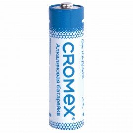 Батарейки алкалиновые "пальчиковые" КОМПЛЕКТ 40 шт., CROMEX Alkaline, АА (LR6,15А), в коробке, 455594