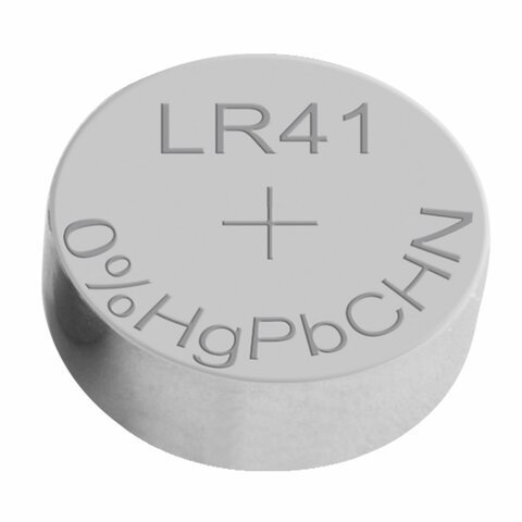 Батарейка алкалиновая "таблетка" 1 шт., SONNEN Alkaline, 192A (G3, LR41), блистер, отрывной блок, 455603