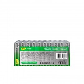 Батарейки GP Super, AAA (LR03, 24А), алкалиновые, мизинчиковые, КОМПЛЕКТ 60 шт., 24A-2CRVS60