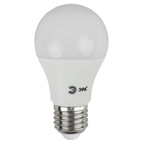 Лампа светодиодная ЭРА, 12 (90) Вт, цоколь Е27, груша, нейтральный белый, 25000 ч, LED A60-12W-4000-E27, Б0049636