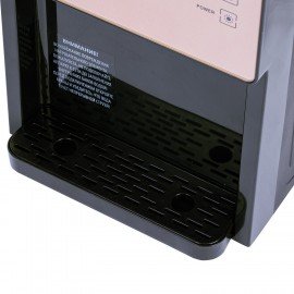 Кулер для воды SONNEN TSE-03BBP, настольный, НАГРЕВ/ОХЛАЖДЕНИЕ ЭЛЕКТРОННОЕ, 3 крана, черный/бежевый, 455751