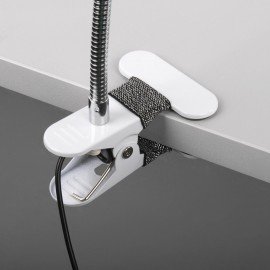 Лупа настольная на прищепке с LED-ПОДСВЕТКОЙ, диаметр 75 мм, увеличение 3, BRAUBERG, 455931