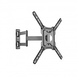 Кронштейн-крепление для ТВ настенный, до 35 кг. VESA 75х75-400х400, 32"-55", черный, SONNEN, 455946