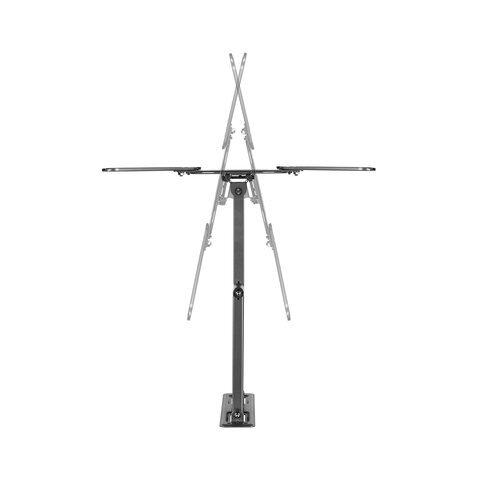 Кронштейн-крепление для ТВ настенный, до 35 кг. VESA 75х75-400х400, 32"-55", черный, SONNEN, 455946