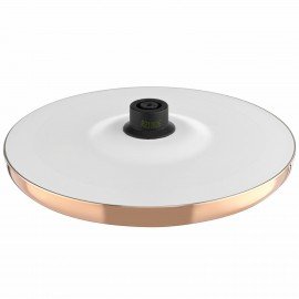 Чайник BRAYER BR1029, 1,7 л, 2200 Вт, закрытый нагревательный элемент, стекло, белый