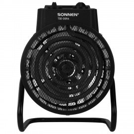 Тепловая пушка SONNEN TSE-30FA, 3000 Вт, ТЭН/спиральный нагревательный элемент, 2 режима, 456208