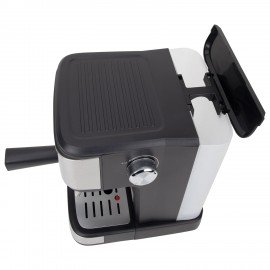 Кофеварка рожковая ручной капучинатор SONNEN CM8501, 1100 Вт, объем 1,5 л, 15 бар, 456335