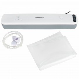 Вакууматор/вакуумный упаковщик SONNEN VS-V62, 85 Вт, запаивание до 30 см, 456337