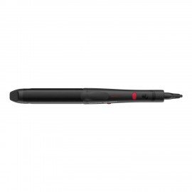 Щипцы для завивки волос ROWENTA Karl Lagerfeld CF323LF0, диаметр 32 мм, конусная форма, 120-200°C, черный, 1830008509