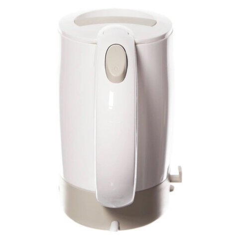 Чайник TEFAL KO120130, 0,5 л, 650 Вт, закрытый нагревательный элемент, пластик, бело-бежевый, 7211001544