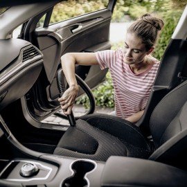 Пылесос хозяйственный KARCHER WD 2 Plus, мусоросборник 12 л, мощность 1000 Вт, желтый, 1.628-000.0