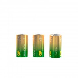 Батарейки GP Ultra, С (LR14, 14 А), алкалиновые, КОМПЛЕКТ 2 шт., блистер, 14AU-2CR2