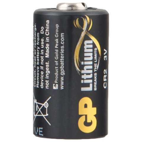 Батарейка GP Lithium CR2E, литиевая, 1 шт., блистер, 3В, CR2E-2CR1