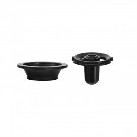 Мясорубка POLARIS PMG 2582, 2500 Вт, производительность 2,7 кг/мин, 5 насадок, реверс, черный, 68047