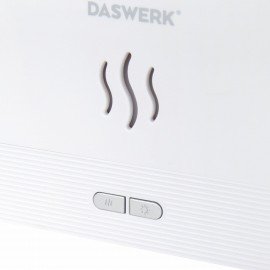 Увлажнитель воздуха "Камин", эффект пламени, 180 мл, Аромамасло в ПОДАРОК, белый, DASWERK, 456846