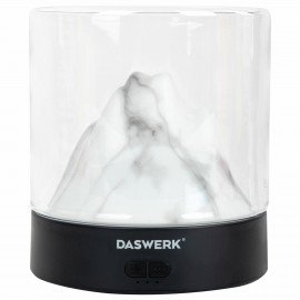 Увлажнитель воздуха аромадиффузор, подсветка и таймер, 300 мл, Аромамасло в ПОДАРОК, DASWERK, 456847