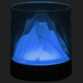 Увлажнитель воздуха аромадиффузор, подсветка и таймер, 300 мл, Аромамасло в ПОДАРОК, DASWERK, 456847