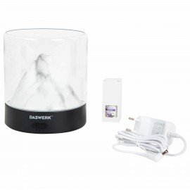 Увлажнитель воздуха аромадиффузор, подсветка и таймер, 300 мл, Аромамасло в ПОДАРОК, DASWERK, 456847