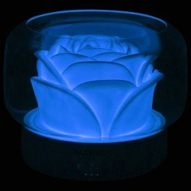 Увлажнитель воздуха аромадиффузор, подсветка и таймер, 400 мл, Аромамасло в ПОДАРОК, DASWERK, 456848