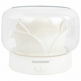 Увлажнитель воздуха аромадиффузор, подсветка и таймер, 400 мл, Аромамасло в ПОДАРОК, DASWERK, 456848
