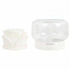 Увлажнитель воздуха аромадиффузор, подсветка и таймер, 400 мл, Аромамасло в ПОДАРОК, DASWERK, 456848