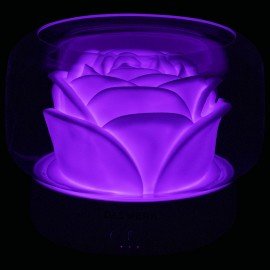 Увлажнитель воздуха аромадиффузор, подсветка и таймер, 400 мл, Аромамасло в ПОДАРОК, DASWERK, 456848