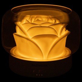 Увлажнитель воздуха аромадиффузор, подсветка и таймер, 400 мл, Аромамасло в ПОДАРОК, DASWERK, 456848