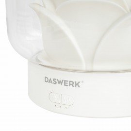 Увлажнитель воздуха аромадиффузор, подсветка и таймер, 400 мл, Аромамасло в ПОДАРОК, DASWERK, 456848