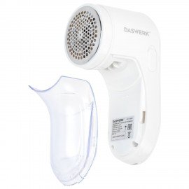 Машинка для удаления катышков аккумуляторная, комплект запасных лезвий в ПОДАРОК, DASWERK,456897