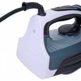 Утюг паровой SONNEN SI-2283, 2400 Вт, керамическое покрытие, антикапля, антинакипь, cиний, 456995