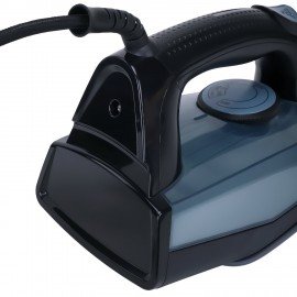 Утюг паровой SONNEN SI-2099, 2400 Вт, керамическое покрытие, антикапля, антинакипь, синий, 456996