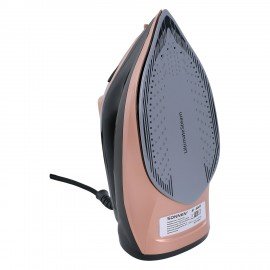 Утюг паровой SONNEN SI-6680, 2200 Вт, керамическое покрытие, антикапля, черный/розовый, 456997