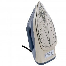 Утюг паровой SONNEN SI-6008, 2200 Вт, керамическое покрытие, антикапля, серебристый/золотой, 456998