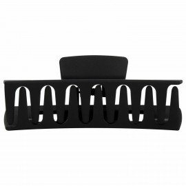 Краб для волос "Геометрия" 10,5 см, soft touch, чёрный MONTE VITA 456999