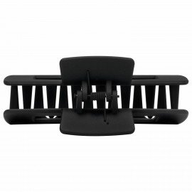 Краб для волос "Геометрия" 10,5 см, soft touch, чёрный MONTE VITA 456999