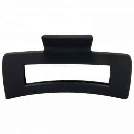 Краб для волос "Геометрия" 10,5 см, soft touch, чёрный MONTE VITA 456999