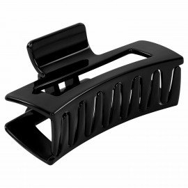 Краб для волос "Геометрия" 8,5 см, глянцевый, чёрный MONTE VITA 457000