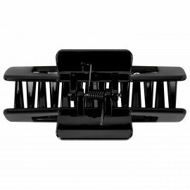 Краб для волос "Геометрия" 8,5 см, глянцевый, чёрный MONTE VITA 457000